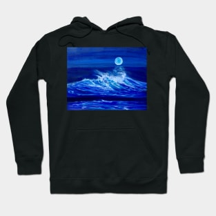 Moonlit Wave Hoodie